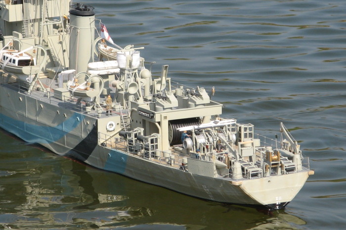 HMS Stormcloud, detail